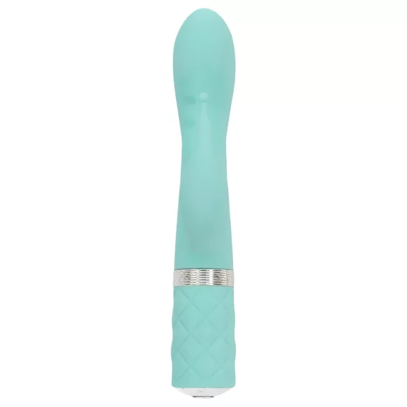 Pillow Talk Kinky - oppladbar G-punkt-vibrator med 2 motorer (turkis)