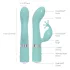 Pillow Talk Kinky - oppladbar G-punkt-vibrator med 2 motorer (turkis)