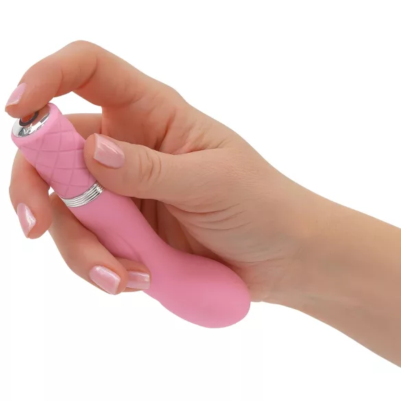 Pillow Talk Racy - oppladbar, smal G-punktvibrator (rosa)