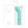 Pillow Talk Racy - oppladbar, slank G-punkt-vibrator (turkis)
