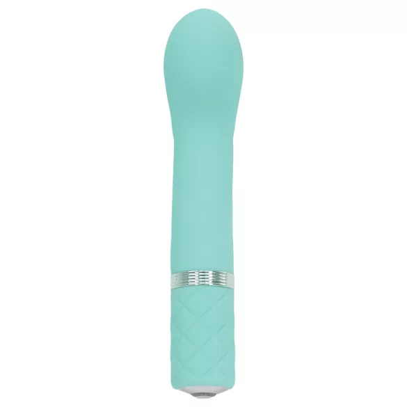 Pillow Talk Racy - oppladbar, slank G-punkt-vibrator (turkis)