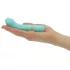 Pillow Talk Racy - oppladbar, slank G-punkt-vibrator (turkis)