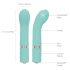 Pillow Talk Racy - oppladbar, slank G-punkt-vibrator (turkis)