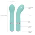 Pillow Talk Racy - oppladbar, slank G-punkt-vibrator (turkis)