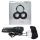 HOT Octopuss JETT - 2-motors penishodetvibrator (svart)