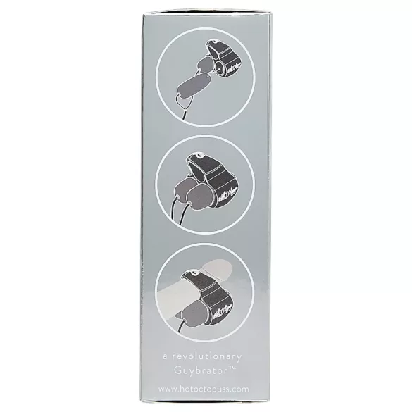 HOT Octopuss JETT - 2-motors penishodetvibrator (svart)