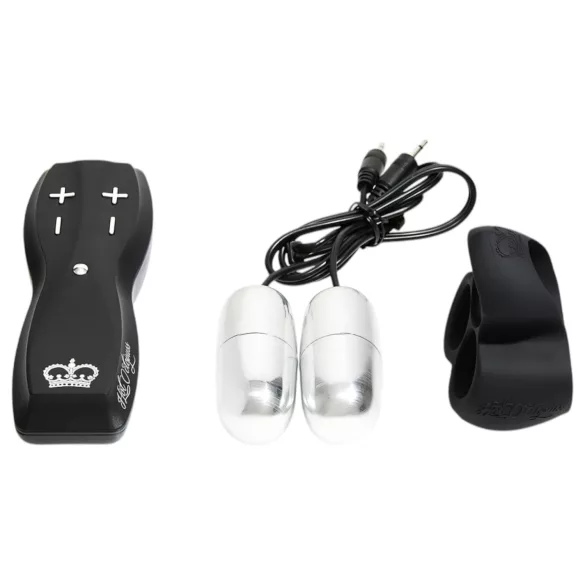 HOT Octopuss JETT - 2-motors penishodetvibrator (svart)