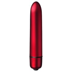 Scarlet Velvet - mini leppestift-vibrator (10 rytmer) - rød