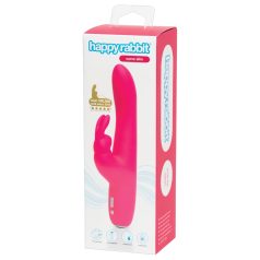   Happyrabbit Curve Slim - vanntett klitorisvibrator med arm (rosa)