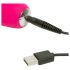 Happyrabbit Curve Slim - vanntett klitorisvibrator med arm (rosa)