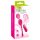 SMILE Love Balls - vibrerende egg med fjernkontroll 82g (rosa)