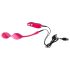 SMILE Love Balls - vibrerende egg med fjernkontroll 82g (rosa)