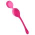 SMILE Love Balls - vibrerende egg med fjernkontroll 82g (rosa)