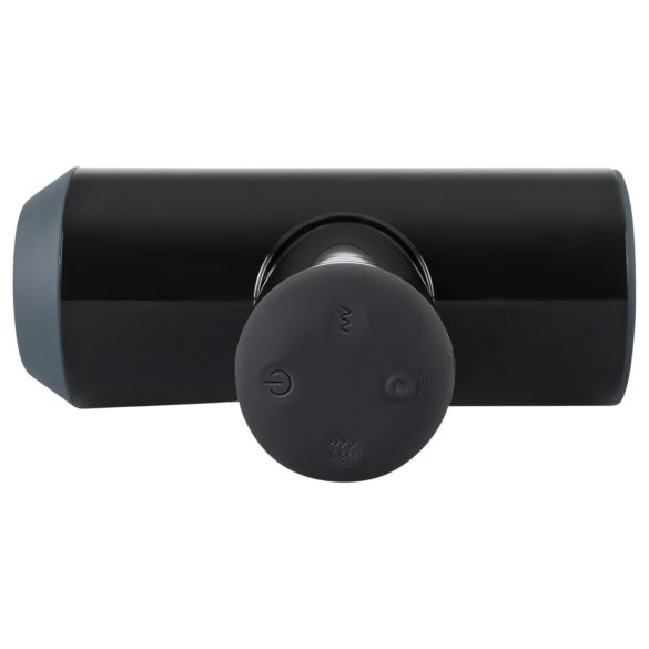 Rebel - Oppladbar, vibrerende masturbator i svart