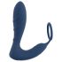 You2Toys Prostata Plugg - anal vibrator med penisring (blå)