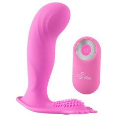 SMILE G-Spot Truse - oppladbar, trådløs strap-on vibrator (rosa)   SMILE G-Spot Truse - oppladbar, trådløs strap-on vibrator (rosa)