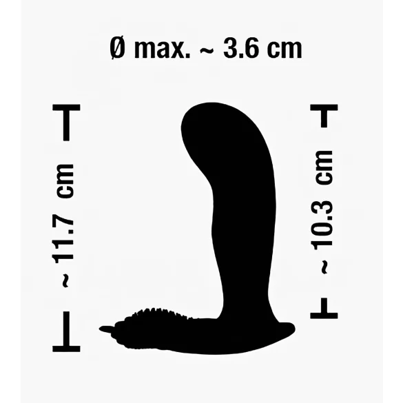 SMILE G-Spot Panty - bærbar oppladbar, trådløs vibrator (rosa)