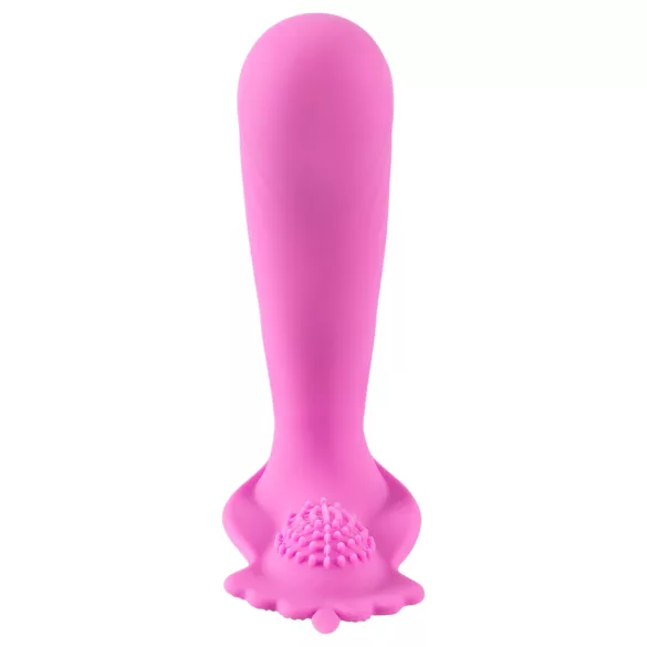SMILE G-Spot Panty - bærbar oppladbar, trådløs vibrator (rosa)