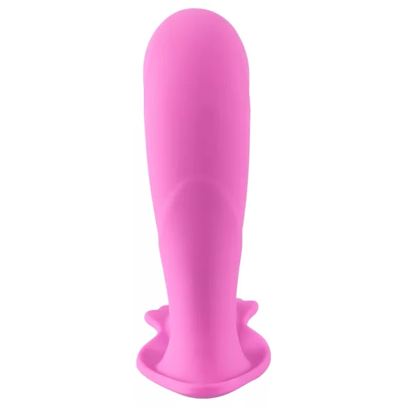 SMILE G-Spot Panty - bærbar oppladbar, trådløs vibrator (rosa)