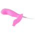SMILE G-Spot Truse - oppladbar, trådløs strap-on vibrator (rosa)