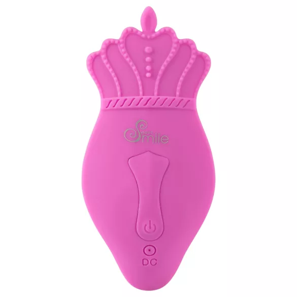 SMILE G-Spot Panty - bærbar oppladbar, trådløs vibrator (rosa)