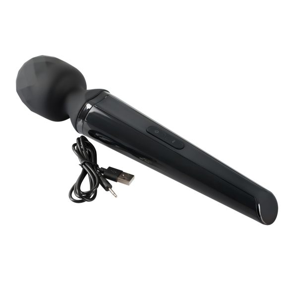 You2Toys Power Wand - oppladbar massasjestav (svart)