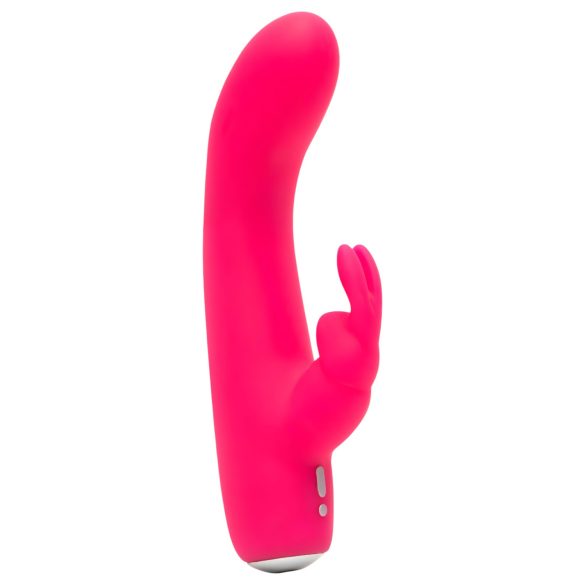Happyrabbit Mini - oppladbar rabbitvibrator (rosa)