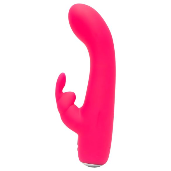 Happyrabbit Mini - oppladbar rabbitvibrator (rosa)