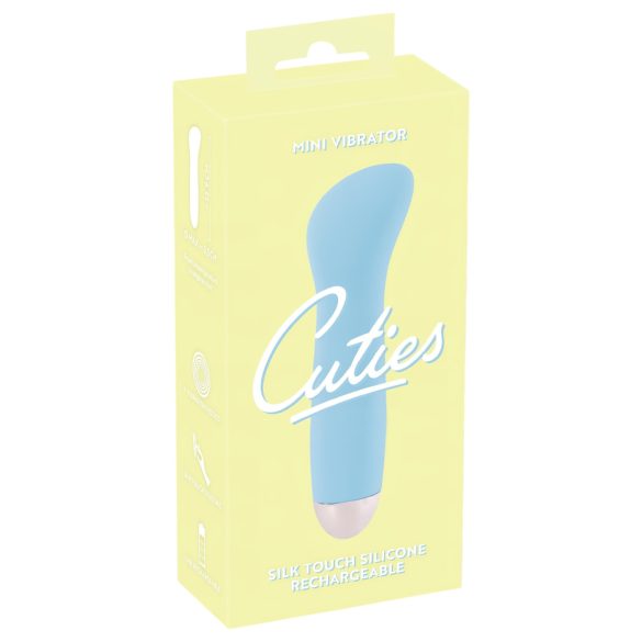Cuties Mini Blå - Oppladbar G-punkt vibrator (turkis)