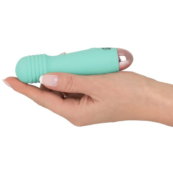 Cuties Mini Wand - oppladbar, grønn minivibrator massasjestav
