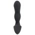 Rebel - oppladbar prostata vibrator med penisform (svart)