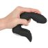 Rebel - oppladbar prostata vibrator med penisform (svart)