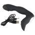 Rebel - oppladbar prostata vibrator med penisform (svart)