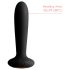 Svakom Primo - oppladbar, vanntett, oppvarmende analvibrator (svart)