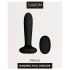 Svakom Primo - oppladbar, vanntett, oppvarmende analvibrator (svart)