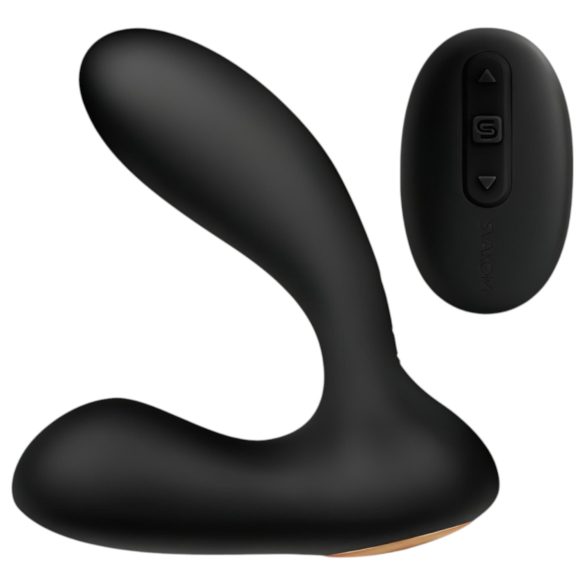Svakom Vick - vanntett prostata og G-punkt vibrator (svart)