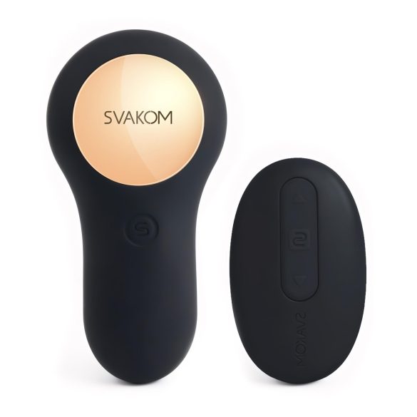Svakom Vick - vanntett prostata og G-punkt vibrator (svart)