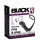 Black Velvet - anal vibrator med penisring (svart)