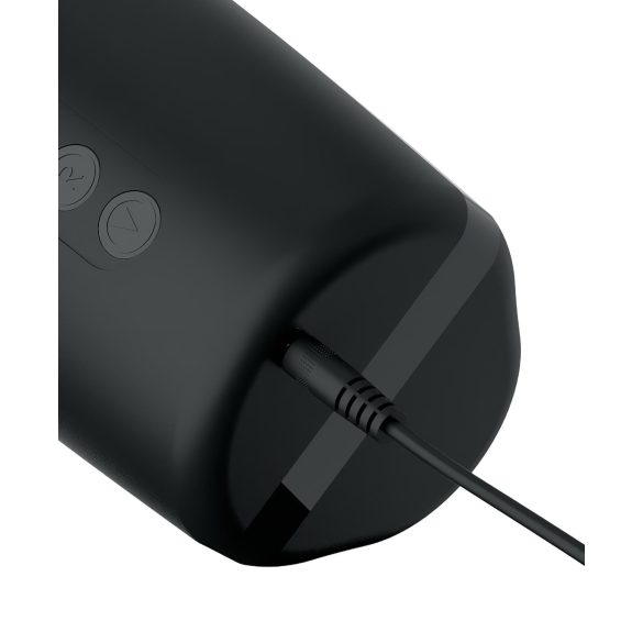 PDX Elite Moto Bator 2 - sugende, opp-og-ned bevegelse kunstig vagina (svart)