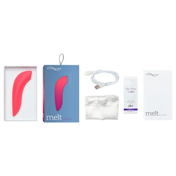 We-Vibe Melt - smart luftbølge klitorisstimulator (korall)