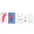 We-Vibe Melt - appstyrt klitorisstimulator med luftbølger (korall)