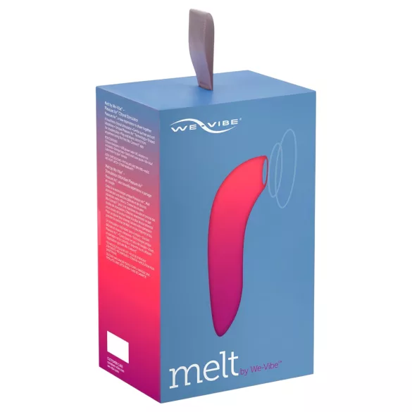 We-Vibe Melt - appstyrt klitorisstimulator med luftbølger (korall)