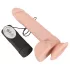 Medical Thrusting - stødig sugekoppvibrator med støt- og roterende funksjon (hudfarget)