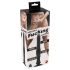 You2Toys Sexmaskin - med sugekopp og støtende vibrator (svart)