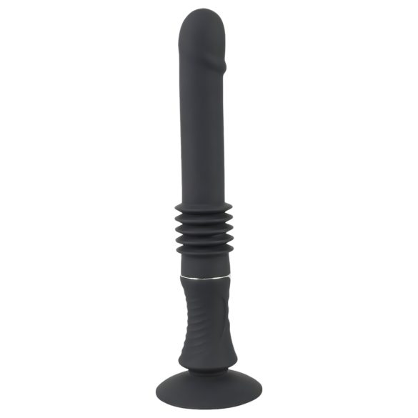 You2Toys Sexmaskin - med sugekopp og støtende vibrator (svart)