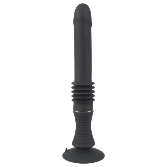 You2Toys Sexmaskin - med sugekopp og støtende vibrator (svart)