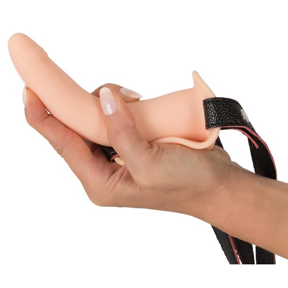 You2Toys - Strap-On - oppladbar, påspennbar vibrator (naturlig)