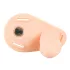 You2Toys - Strap-On - dobbel dildo med vibrasjoner (naturlig)