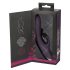 Javida - vanntett vibrator med klitorsuger (lilla)