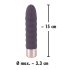 You2Toys Elegant Diamond - Oppladbar stangvibrator (lilla)